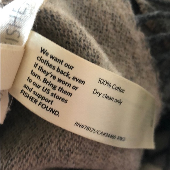 Eileen Fisher 100% Cotton Scarf - Picture 4 of 6
